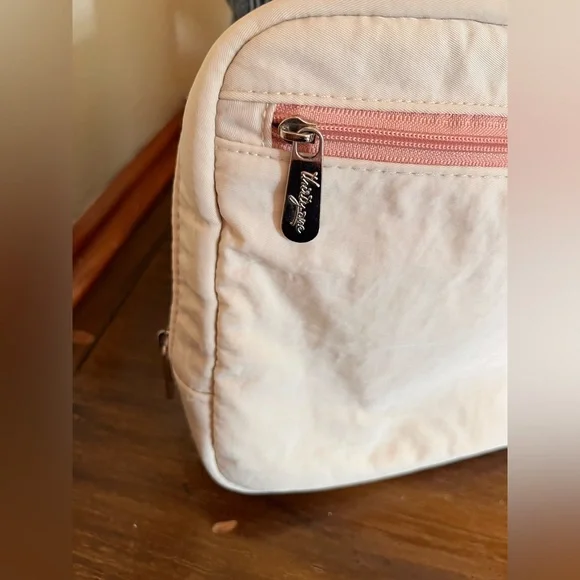 Stylish Cream and Pink Women's Bag by 31 Gifts - Picture 3 of 6